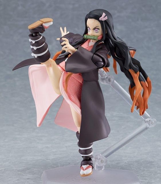 Max Factory Figma Demon Kimetsu no Yaiba Nezuko Kamado раскрашенная подвижная фигурка Slayer без масштаба АБС и ПВХ