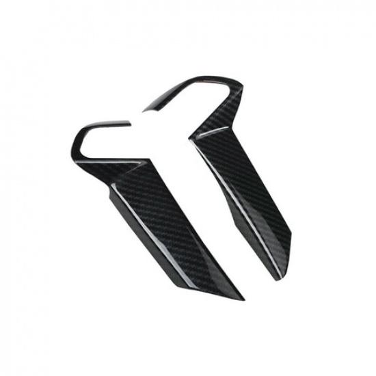 Steering Wheel Interior For Honda Accord Carbon Fiber Style Cover Trim 2008-2012