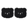 2pcs Pet Hair Remover for Laundry Dog Hair Remover for Laundry Frictional Bear Shaped Hair Laundry Reusable Clothes Anti-Winding Adsorption