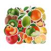 50 Pcs Fruits Stickers For Kitchen Baking Cup Dish Refrigerator Fruit Sticker