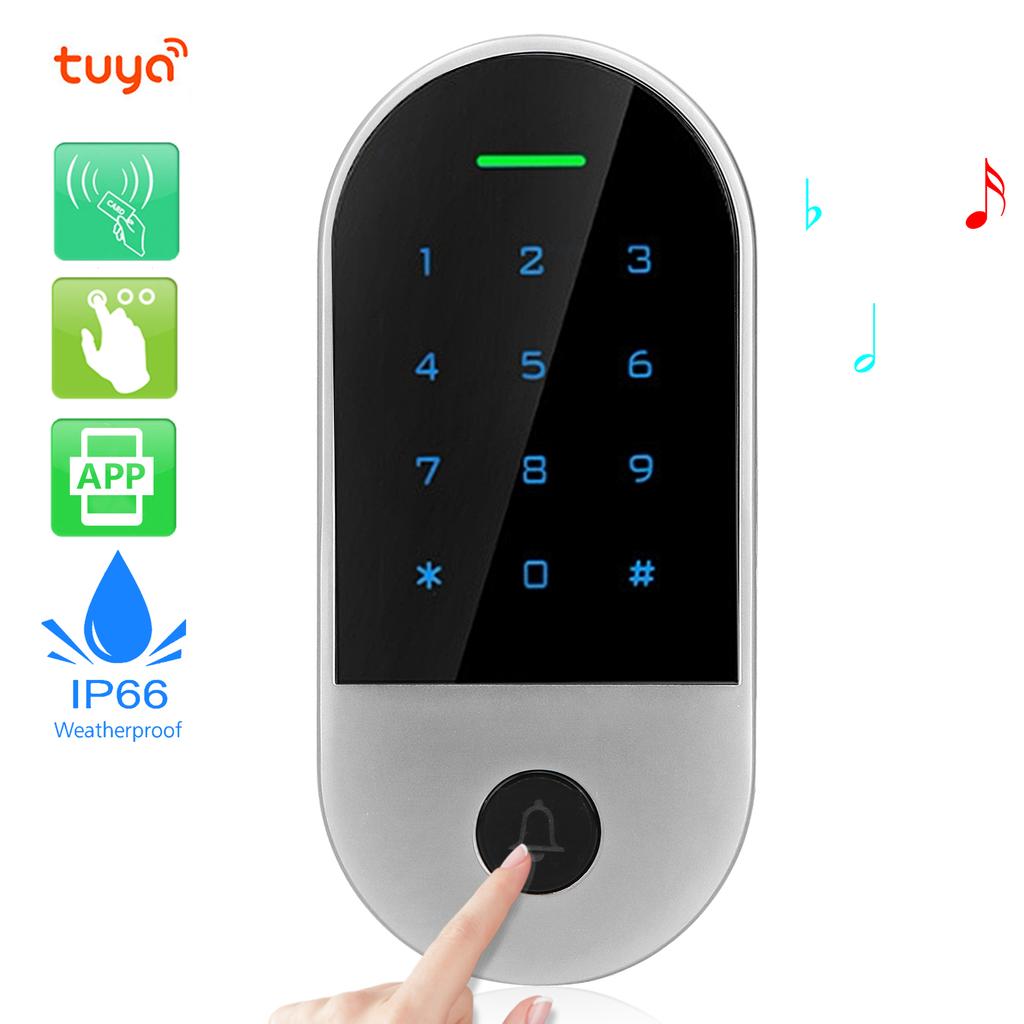 Устройство контроля доступа Bluetooth Пароль ID-карта APP 125 кГц RFID Wiegand26?44 IP66 Подсветка для
