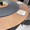 Large Electric Round Dining Table with Turntable for 20-Person - Ideal for Private Room, Restaurant, or Home Hot Pot Use