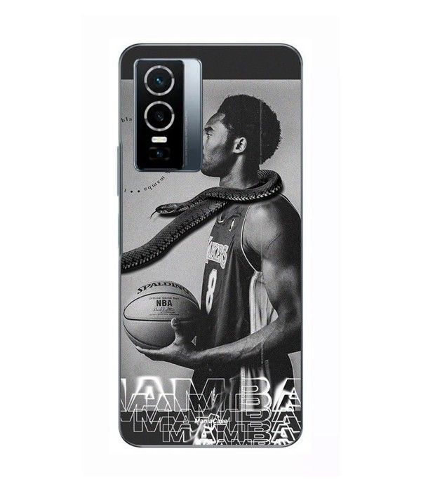 Coque Pour Vivo Y76 5G Kobe Bryant NBA black mamba mentality Maniacase