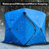Portable Ice Fishing Shelter Easy Set-up Winter Fishing Tent Ice Fishing Tent  Waterproof &