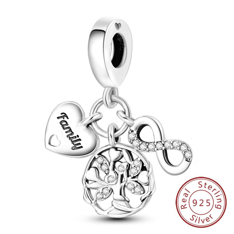 Шармы Оригинальная Медь Золото Балетки Бант Ангел Сердце Крест Шарм Бусина Подходит Браслет Браслет Подвеска Женские Украшения