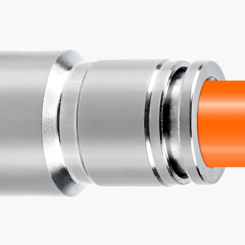 Reinforced Steel Quickly release Air Coupling High Yield Strength Pneumatic Quick Connectors For Long Terms Industrial Use