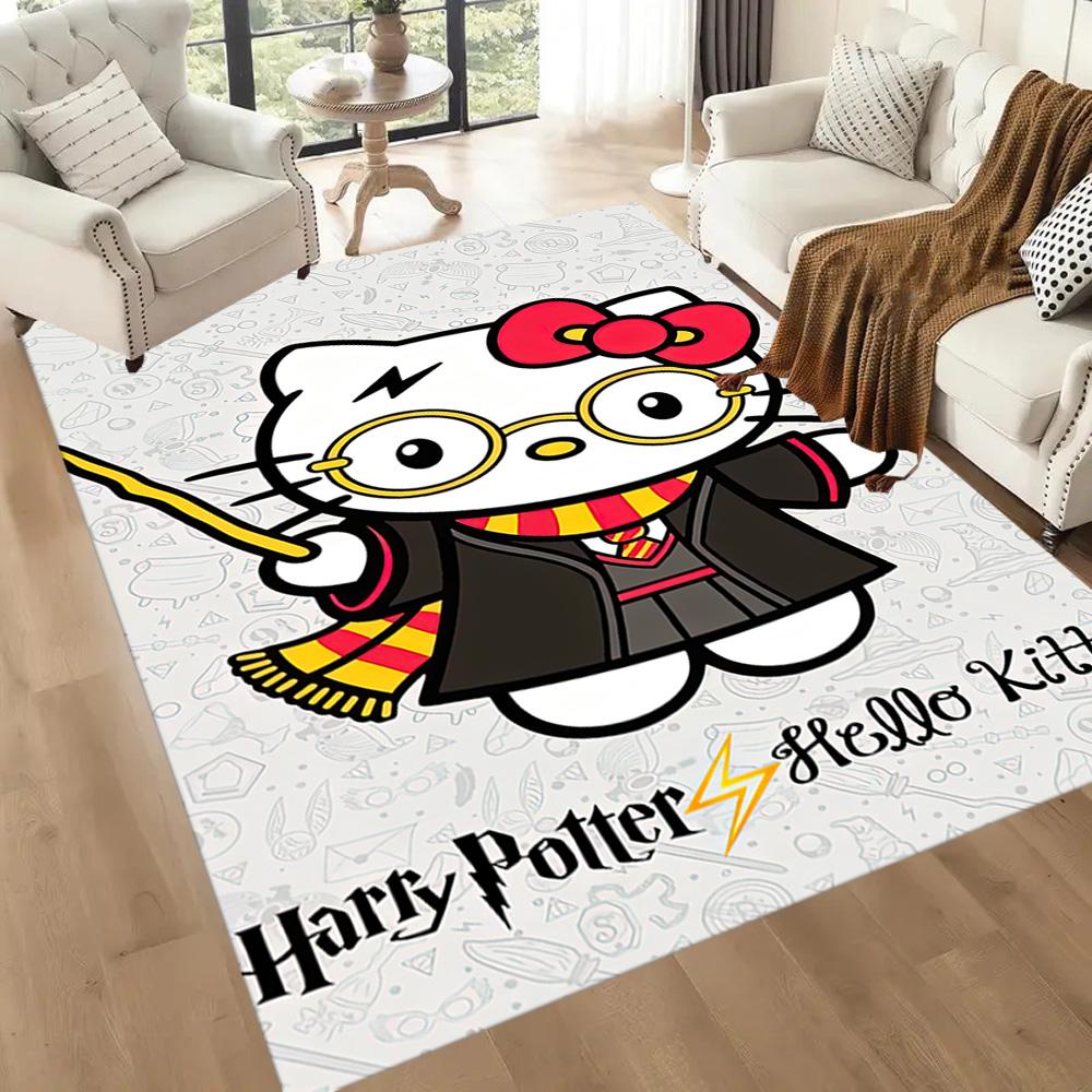 Harry Potter Adventure Square rugs are a great choice for living rooms, bedrooms, home décor, and as gifts.