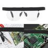 Head Magnifier,Hands Free Headband Magnifying Glasses Professional Jewelers Loupe Headband Magnifying Glass