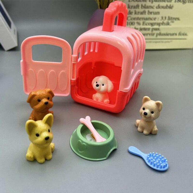 8/11 шт. рождественские украшения своими руками подарки милая корзина для собак семейные игрушки кошачье гнездо набор реквизит сценические игровые игрушки