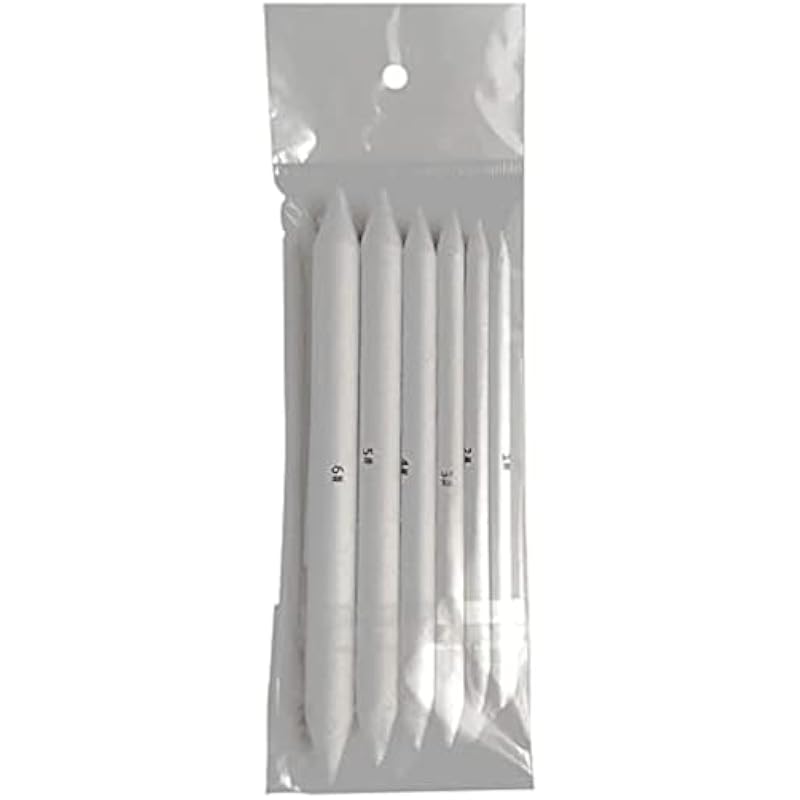 Eclet 6 шт. растушевки и тортильоны, бумажные блендеры для искусства, для студентов, художников, угольных набросков, рисовальных инструментов(И)
