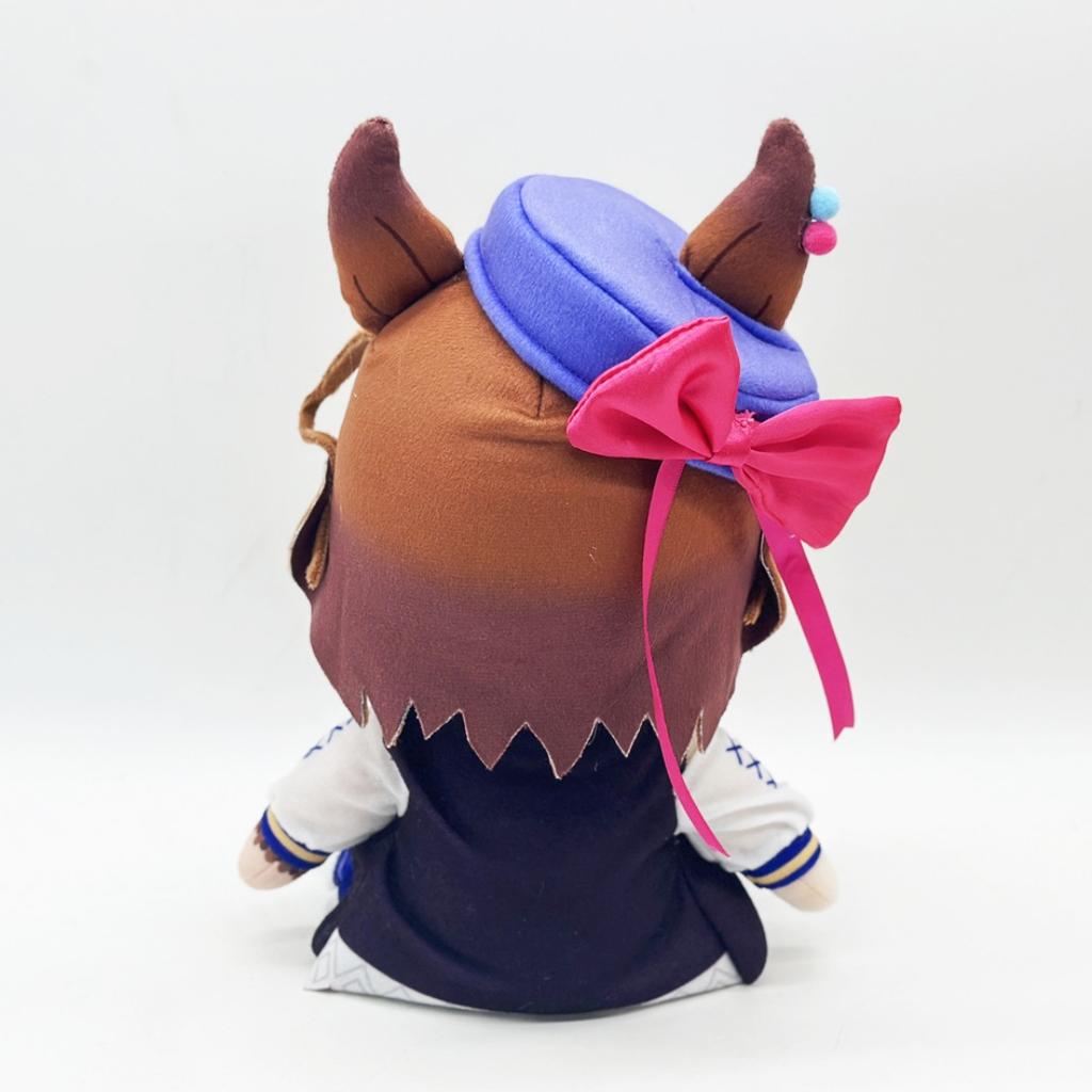 Кавайная плюшевая игрушка Uma Musume Персонаж аниме Pretty Derby Мачикане Таннхаузер Плюшевая игрушка Мягкая набивная кукла Подарок на день рождения для фанатов