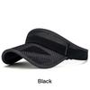 Adjustable Breathable Anti UV Empty Top Sun Visor Unisex Cap For Outdoor Sports Tennis Golf Running Beach Travel Party