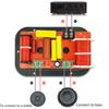 2 Way Audio Speaker Frequency Divider Module Treble Bass Hi-Fi Audio Crossover Filter Distributor Board for DIY Speaker