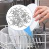 100 шт. круглых крышек для посудомоечной машины, резиновых торцевых крышек, крышек для наконечников, крышек для зубцов