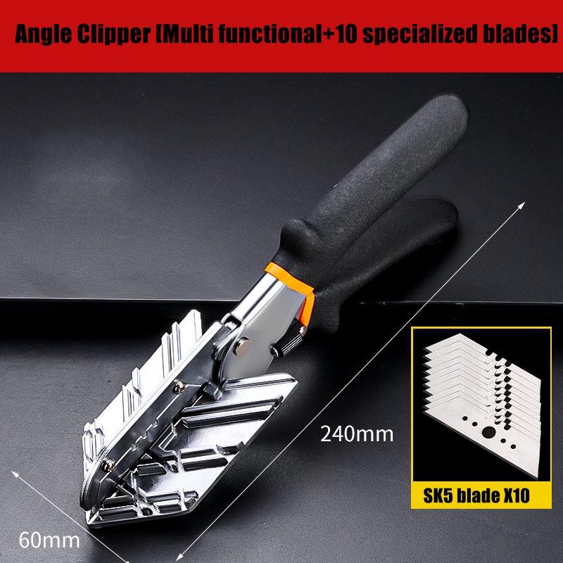 45-135 градусов многоугольные угловые ножницы торцевые настенные панели резак для прорези проводов пластиковых труб шланговые ножницы инструмент