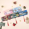 Festival Santa Design 10 Compartment Cash Envelopes Holiday Gift Box Durable Paper Christmas Party Essential