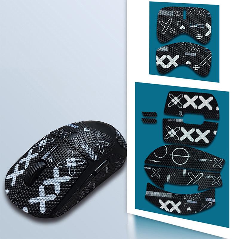Наклейка для мыши, лента для захвата, скейт, ручная работа, противоскользящая, впитывающая пот, для беспроводной мыши G Pro X Superlight