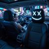2 Pcs Ghost Car Headrest Covers Halloween Accessories Car Interior Decor  Halloween