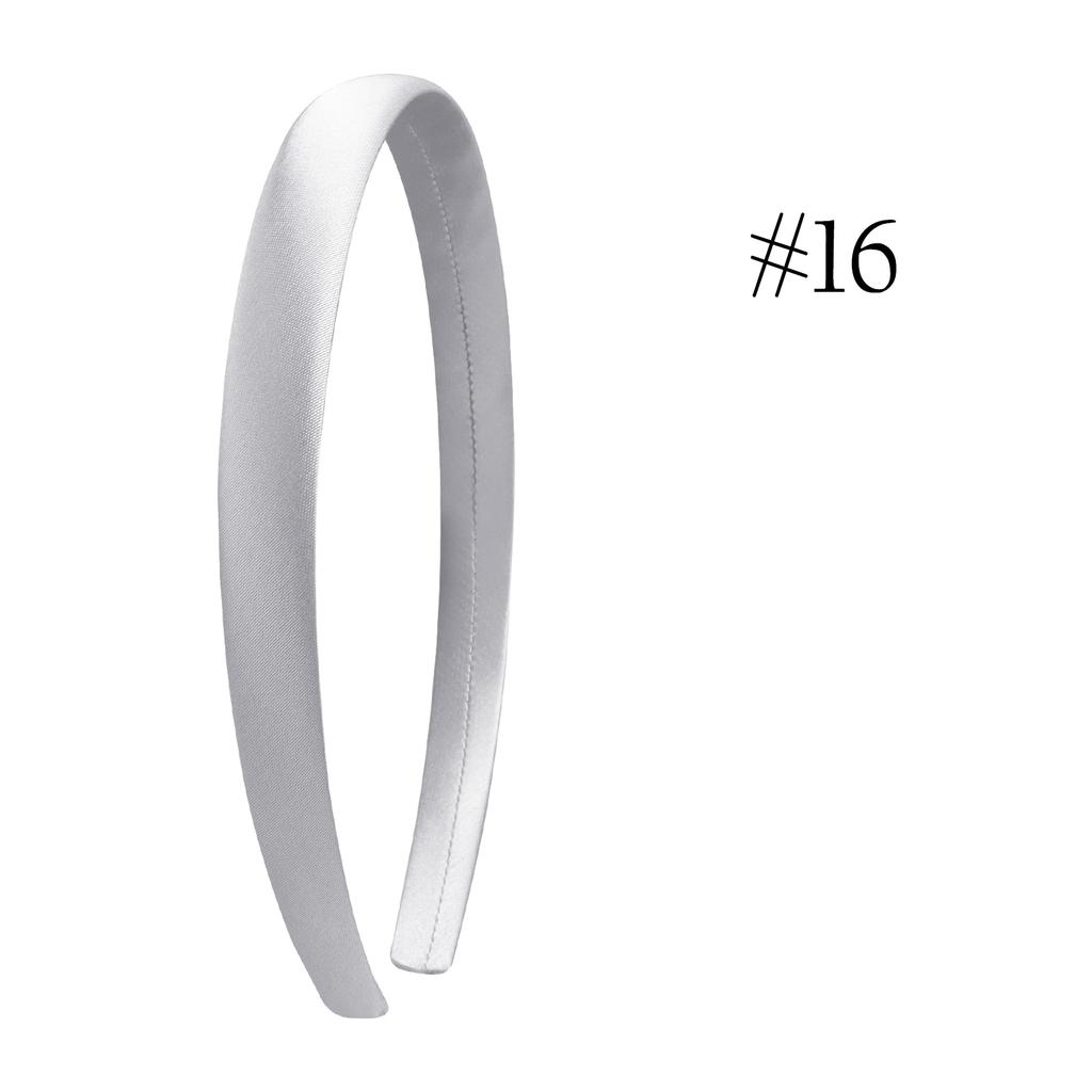 1,5 см Однотонные повязки на голову Сатиновая повязка для рукоделия Сделай сам Повязка для волос Красочные сатиновые повязки на голову для девочек и женщин