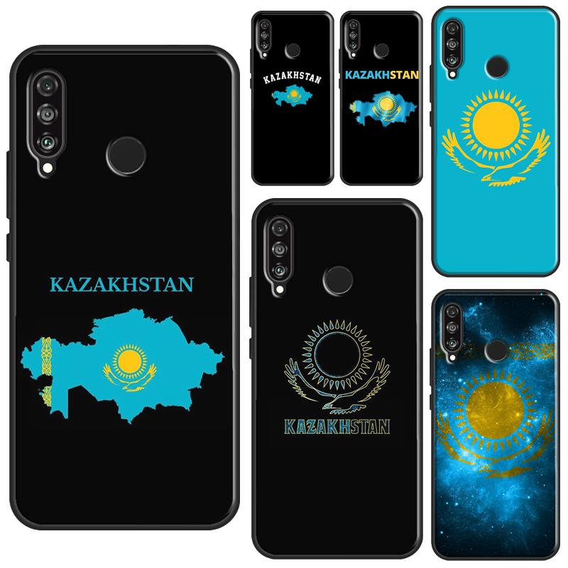 Флаг Казахстана Для Huawei Nova Y70 Y90 Y60 Y72 Y61 Y91 12s 12i 11i 7i 8i 9 10 SE P60 Pro P30 P40 Lite Чехол