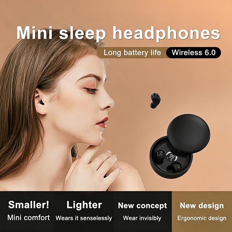 Xiaomi SK26 Невидимые 6.0 Bluetooth Беспроводные Наушники Вкладыши для Сна Работы Спорта Мини-Наушники 4D HIFI Бас Качество Звука Гарнитура