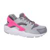 Nike Huarache Run GS Гипер-розовые детские кроссовки Серый Волк-Серый Гипер-розовый-Белый 654280-006