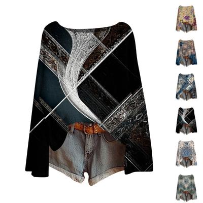 Женский легкий свитер с круглым вырезом, повседневный вязаный пуловер с длинным рукавом