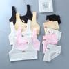 Teenage Clothes Sets Girls Sport Underwear Training Bra Panties Sets 8-14Y