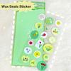 DIY Journal Stickers Wax Seals Stamp Stickers Album Decorative Sticker Adhesive Diary Stickers