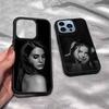 Лана Дель Рей Певица Черный Жесткий Пластиковый Чехол Для Телефона Для Iphone 17 Air 16 15 14 13 12 11 Pro Max PC TPU