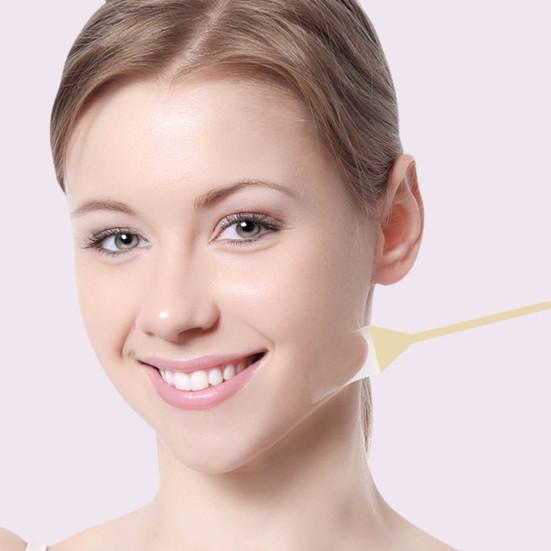 Невидимая лента для подтяжки лица и шеи, мгновенная подтяжка, лента для шеи, V-образные формирующие патчи для двойного подбородка, обвисшей кожи, брылей, глаз, бровей, морщин