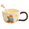 Cute Ceramic Cup Cartoon Mug Home Boys and Girls Ceramic Water Cups Couple Coffee Cup Breakfast Cup