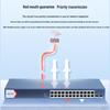 HIKVISION Full Gigabit 26-Port PoE Switch CN plug (adapter included)