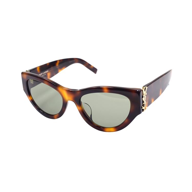Saint Laurent Classic Style Letter Interwoven Series Fashion Cat Eye Sunglasses Women sunglasses SLM94F-002