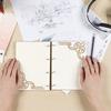 ПЭТ полые трафареты для рисования и раскрашивания, для DIY скрапбукинга, фотоальбома, узор «Диалоговое окно», 300x300 мм