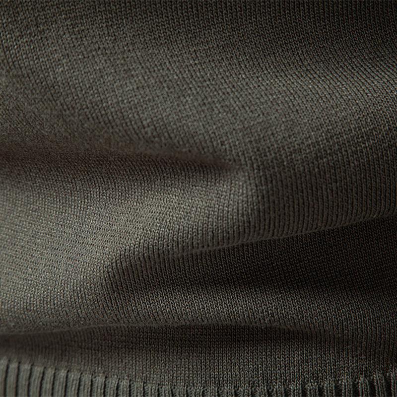 Callaway 2025 Осень и Зима Вышивка Новый Мужской Свитер С Длинным Рукавом Вязаный Свитер Половина Молнии Деловой Повседневный Тонкий Свитер Мужской