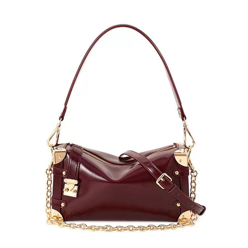 Женская ретро сумка подмышку из мягкой кожи 2025 - Новый осенне-зимний стиль кроссбоди и на плечо