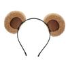 Bear Ear Headband - Fun And Soft Hair Accessory, Ideal for Cosplay Themed Parties, Fancy Dress