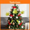 The Plush Plugin Toy With Cartoon Style For Christmas Tree Decorations
