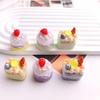 3D Миниатюрные смоляные фруктовые торты - Украшения для DIY-украшений и игрушки для магазина