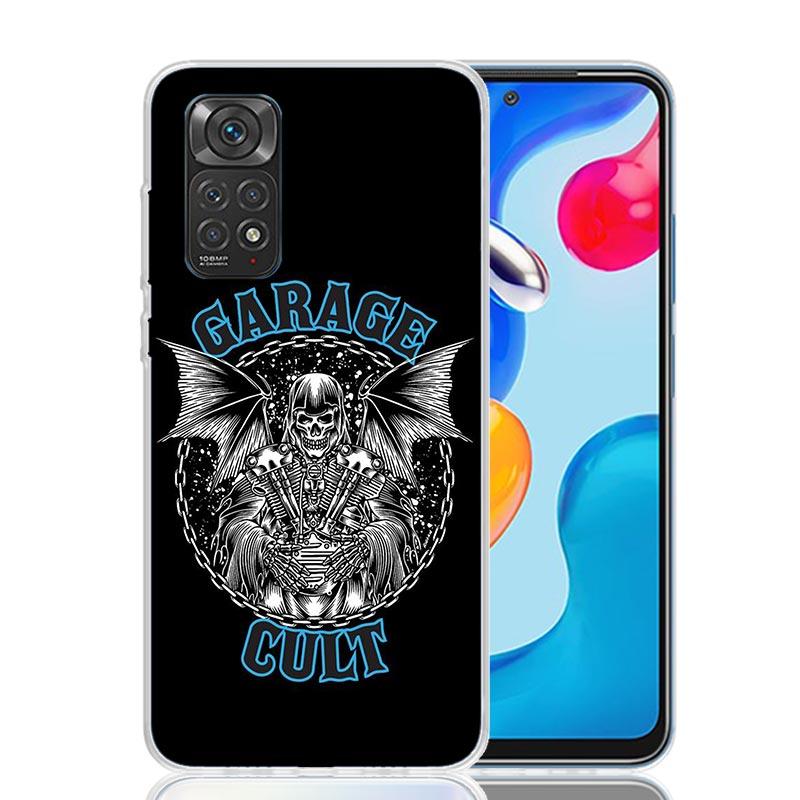 Motorcycle Gear Phone Case For Xiaomi Redmi Note 13 14 15 Pro Plus 12S 12 14S 11S 11E 10 10S 11 11T 5G 4G Cover Coque Redmi Note