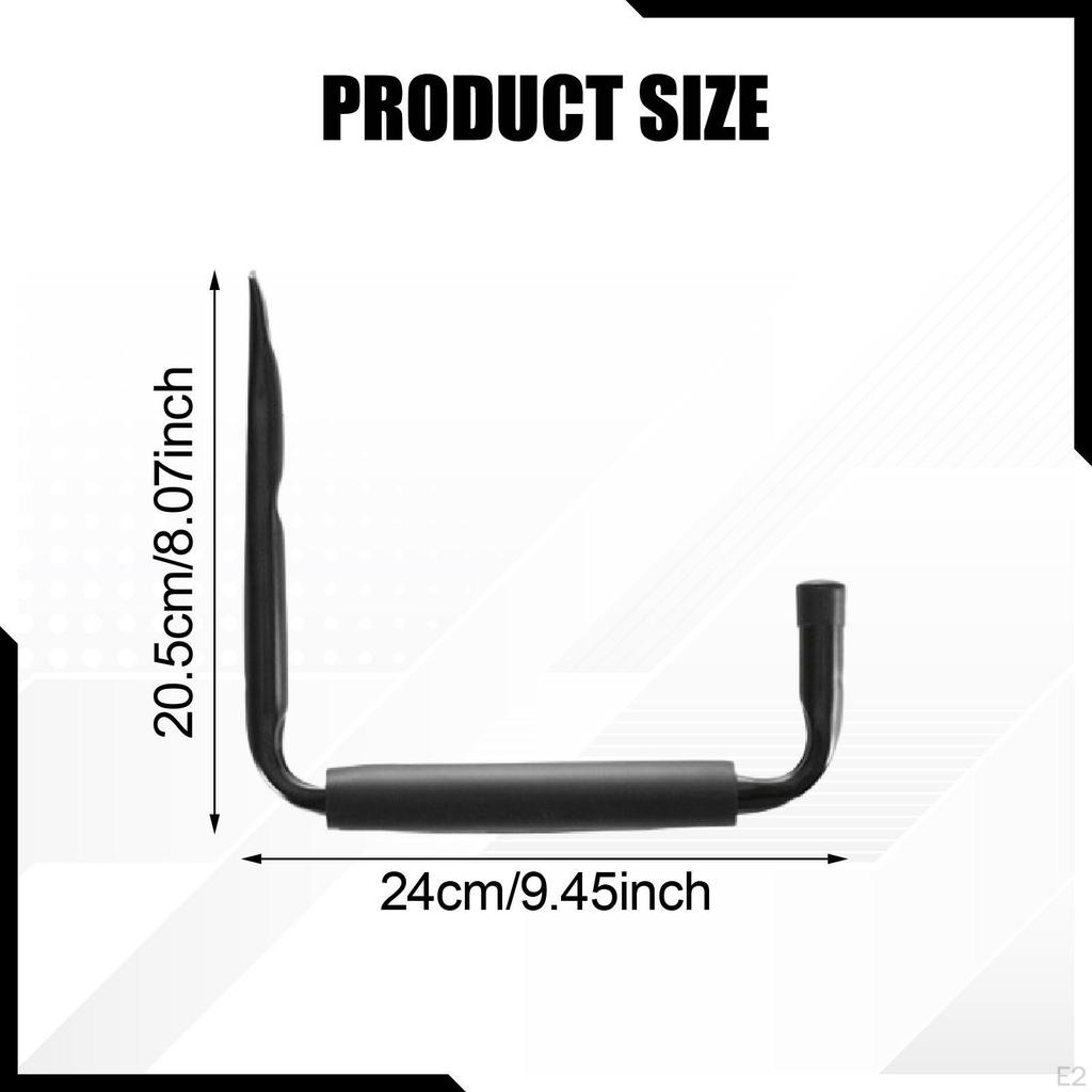 6 шт. Гаражные крюки для хранения Инструменты Стойки для каяков для кухни дома