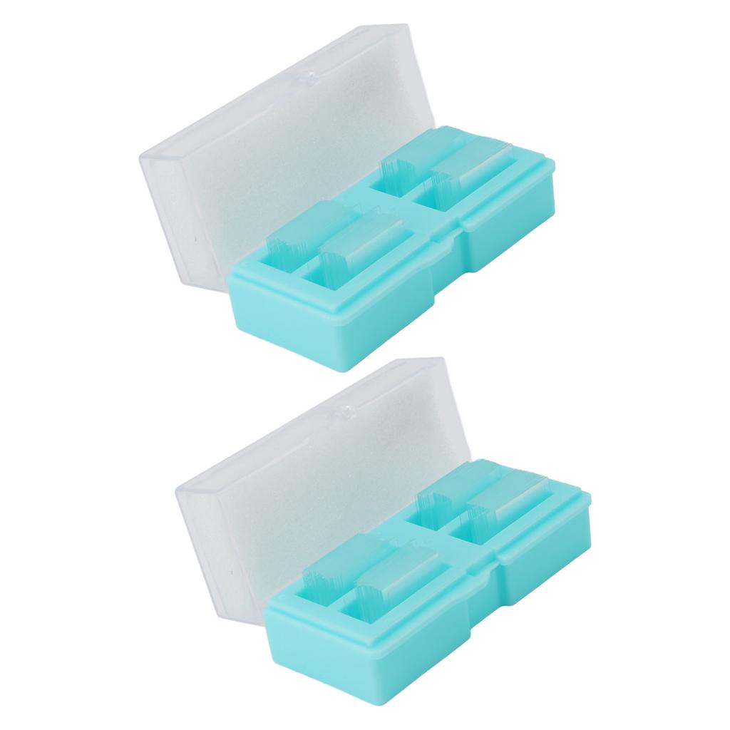 400 шт. покровные стекла для микроскопа с закругленными углами, квадратные пустые покровные стекла для микроскопа для Microsco