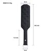 Adult Game 38.5CM Enhance Pain Leather Stainless steel Spikes Spanking Paddle Slapper Whip Bdsm Bondage Flogger Whips Sex Toys