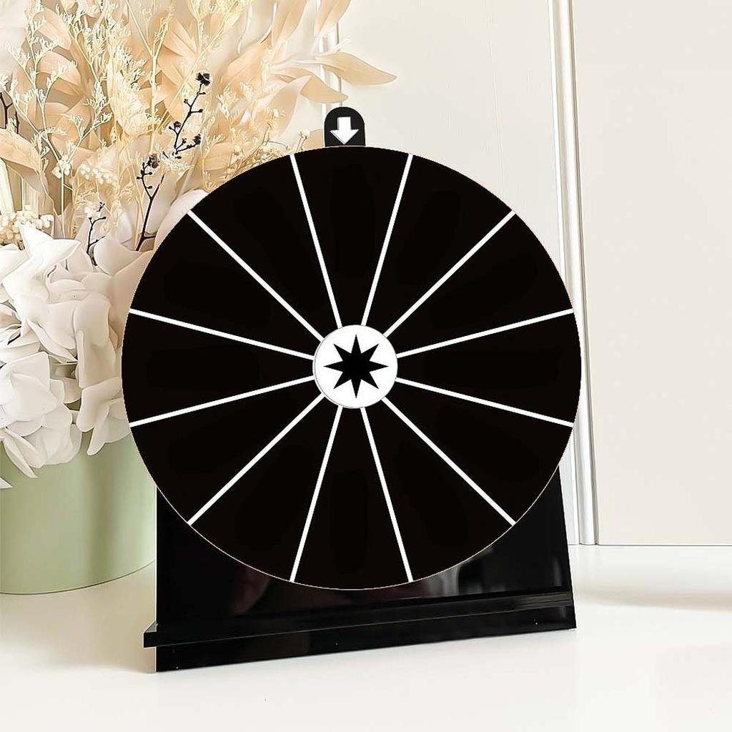 Rotating Wheel Interactive Stable with Stand Prize Wheel for Office Entertainment Drinking Props Commercial Party Supplies