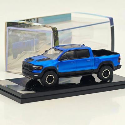 Тень Про 1:Масштаб 64 для пикапа Dg 1500 TRX Синий Левый руль (KS-067-662) Коллекция литых моделей автомобилей