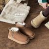 Kids Winter Snow Boots Boys Girls Warm Fleece Lined Ankle Anti-Slip Calf Height Shoe