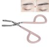 Y0309 Eyebrow Tweezers Stainless Steel Hair Removal Clip with Grinding Handle for Eyebrow Hair Beard