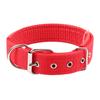 Ошейник для домашних животных, регулируемый нейлоновый круг для шеи собаки, долговечный ремешок на шею для домашних животных с тяговым кольцом, товары для домашних животных