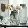 Ваза Стеклянная ваза Украшение дома Украшения Цветочная композиция Ваза для цветов